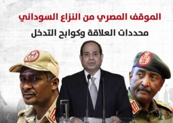 الموقف المصري من النزاع في السودان